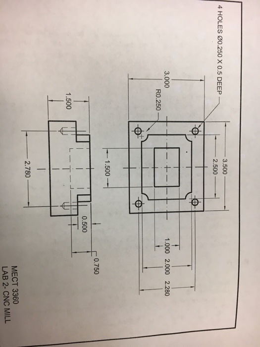 Solved I Don T Know How To Code This For A Cnc Machine Us Chegg Com