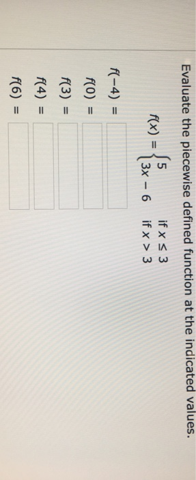 evaluate piecewise function calculator