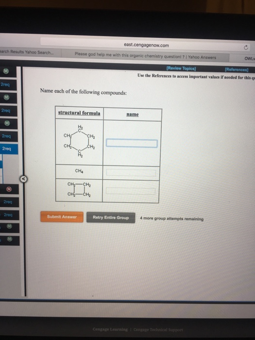 Chemistry homework help yahoo answers