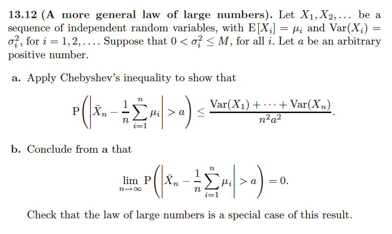 MathType on X: The Law of Large Numbers is a result in