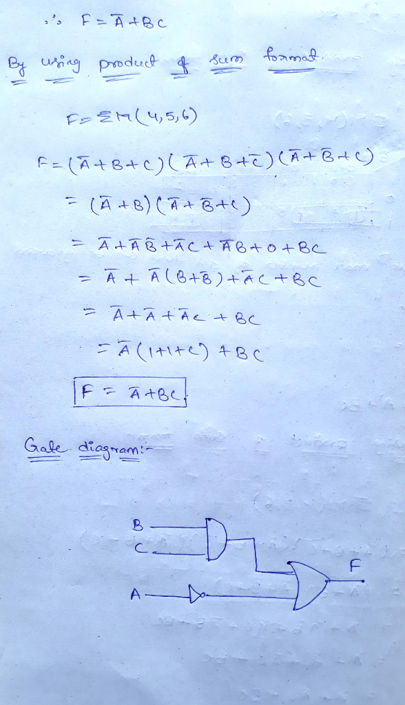 Solved Complete Following Exercises Combinational Logic Design Show Work Complete Truth Table 3 I Q38