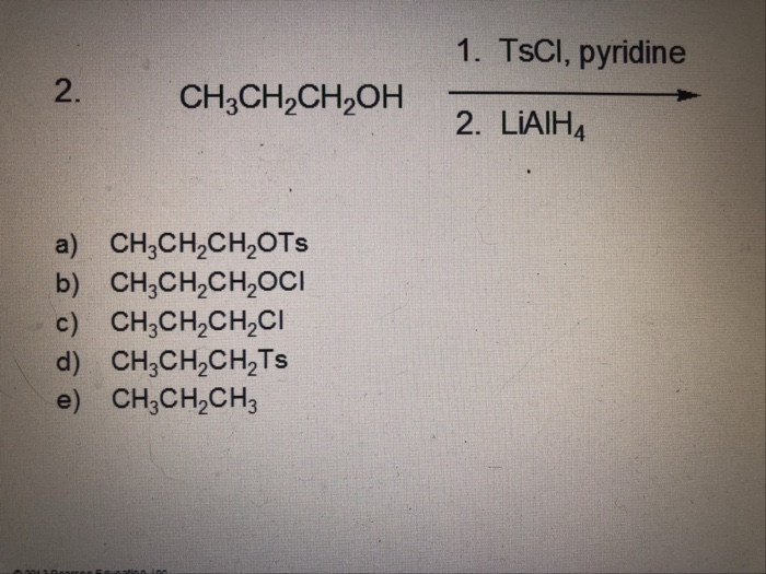 Solved: CrO3 CH-CH2CH2OH H2SO4 A) CH,COOH B) CH3CH2COOH C)... | Chegg.com