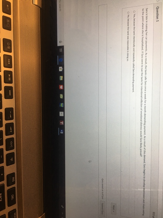 05 Pt Sara Is Late In Making Her Car Payments As A Chegg Com