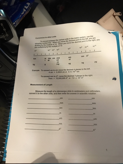 Solved Conversion To Other Units To Convert Between The Chegg Com