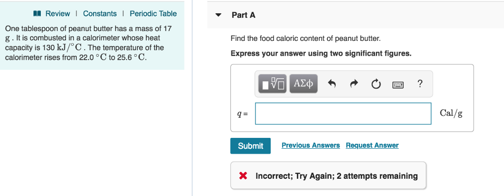 Solved Reviewi Constants Periodic Table Part A One Tables Chegg Com