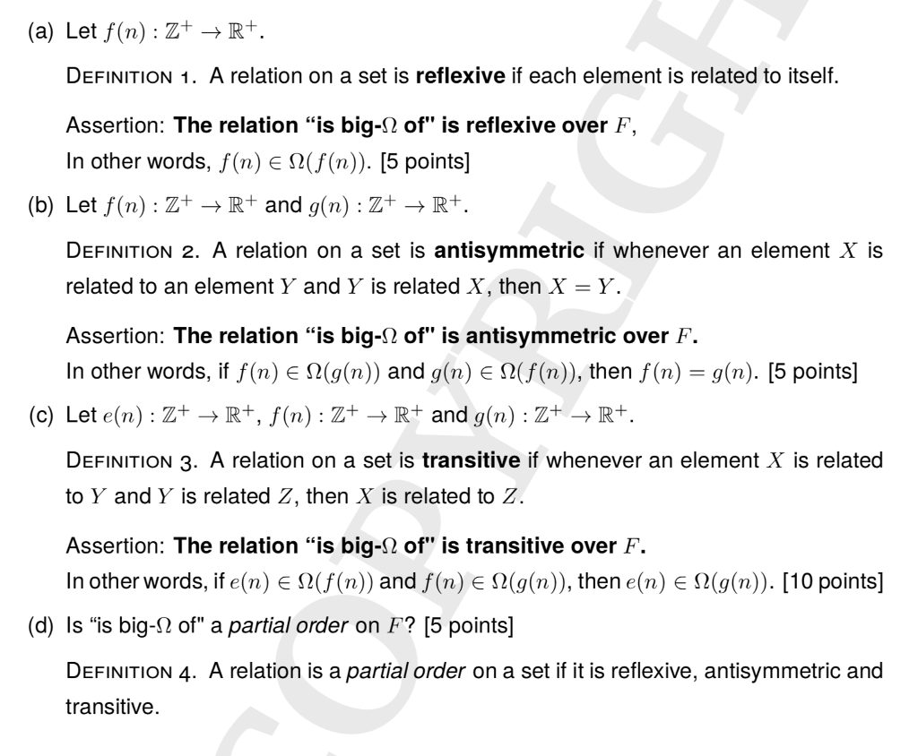 Solved For Each Assertion In A C Prove The Assertion Chegg Com