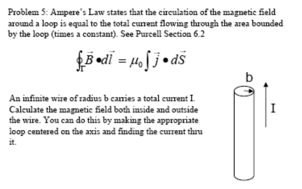 Ampere S Law Problems And Solutions