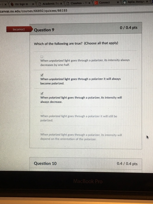 Solved L Xye Ou Sign Ln Yb Academic Tri Td Classnav Tx 1 Chegg Com