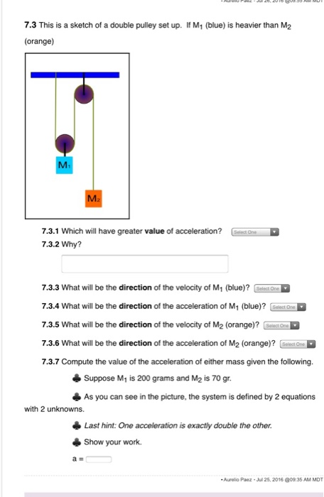 double pulley system definition