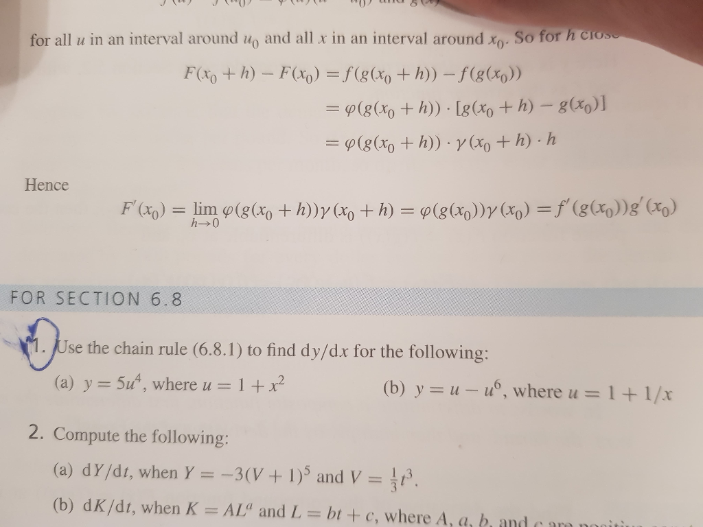 Solved For All U In An Interval Around Uo And All X In An Chegg Com