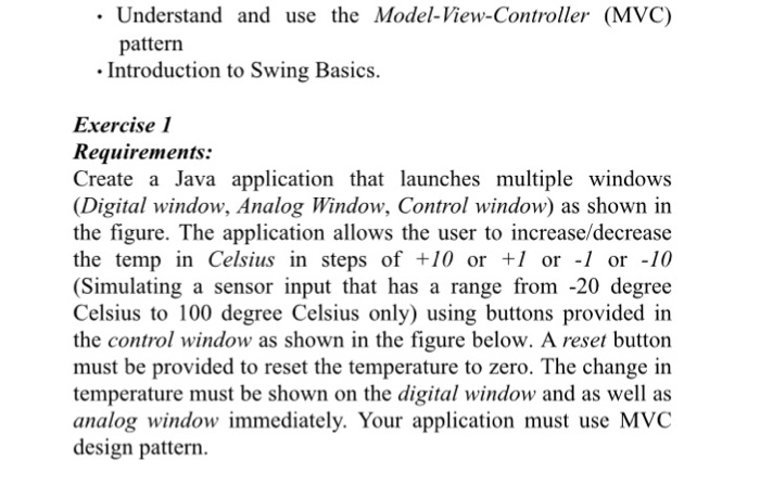 Solved Understand And Use The Model View Controller Mvc Chegg Com