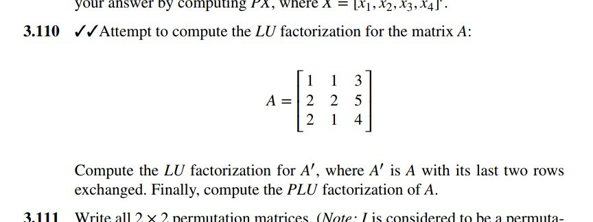 Solved Your Answer By Computing Pa Where X び1 X2 X3 Chegg Com