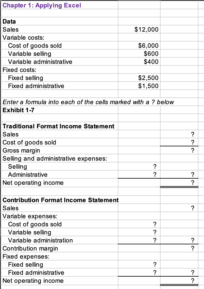 Income Statement Formats - What Is It, Format in Excel