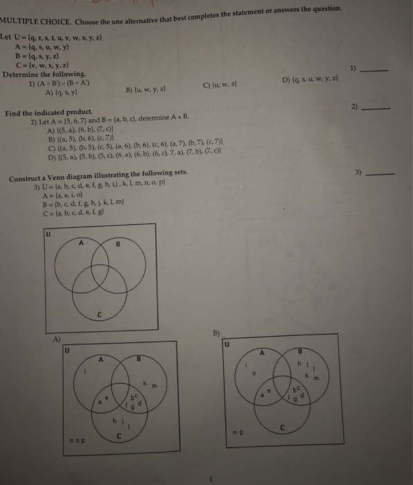 Solved I Handed In My Scantron For Grading And Wanted To Chegg Com