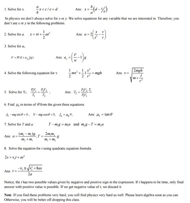 Solved I don't know how to solve this physics question A