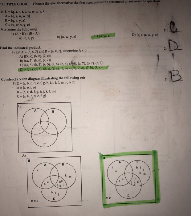 Solved That Best Completes The Statement Or Answers The Q Chegg Com