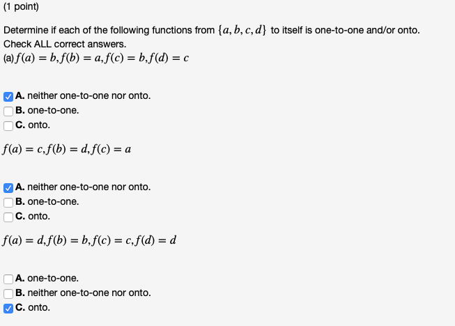 Solved Discrete Math Help, please show your work. I am | Chegg.com