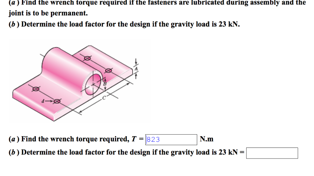 Solved The Figure Shows A Cast Iron Bearing Block That Is