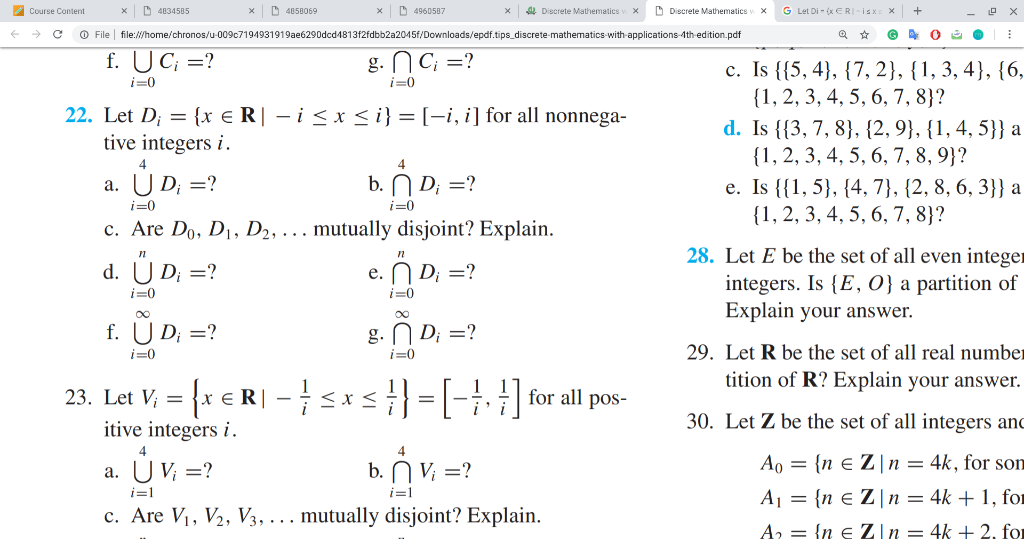 Solved X X 41 Discrete Mathematies Chegg Com