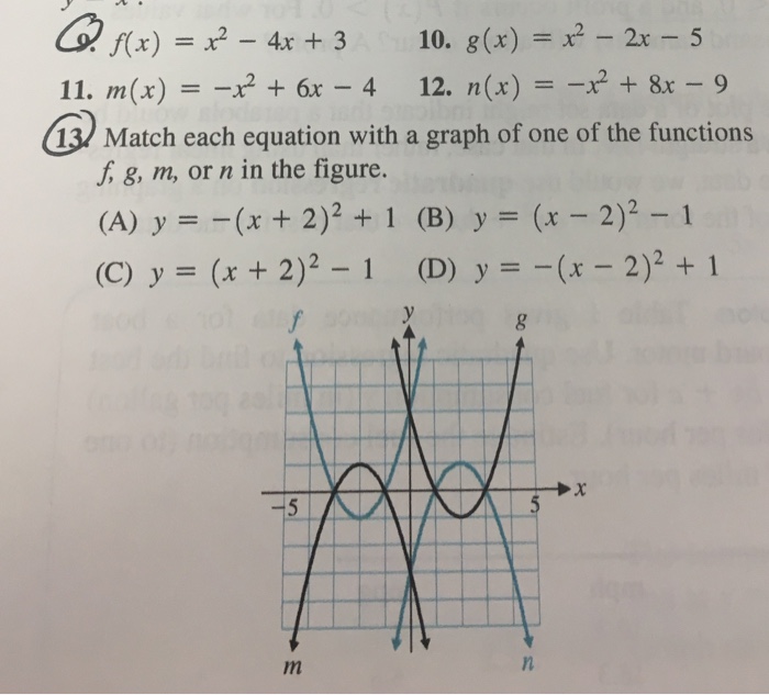 Solved F X X 2 4x 3 G X X 2 2x 5 M X X Chegg Com