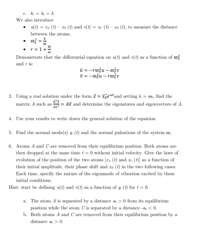 To Study The Longitudinal Modes Of Vibration Of A Chegg Com