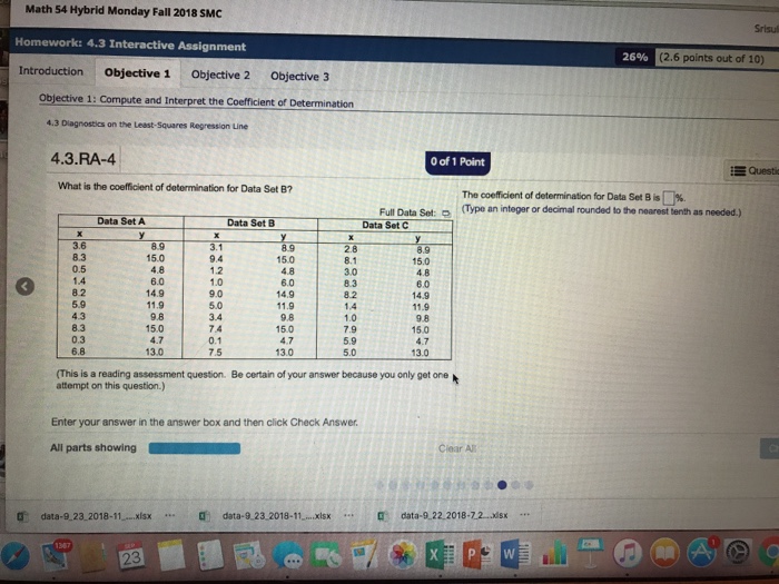 Solved Math 54 Hybrid Monday Fall 18 Smc Homework 4 3 Chegg Com