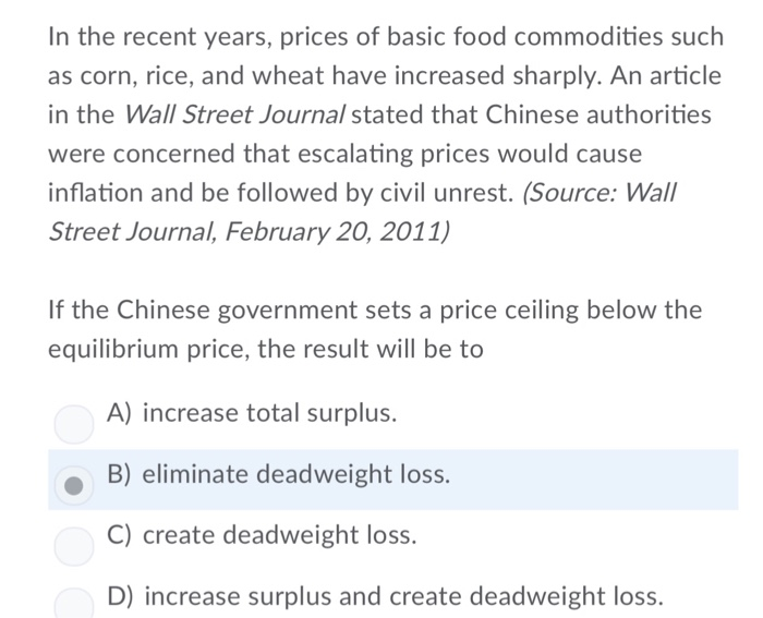 Rice Subscription: The Wall Street Journal
