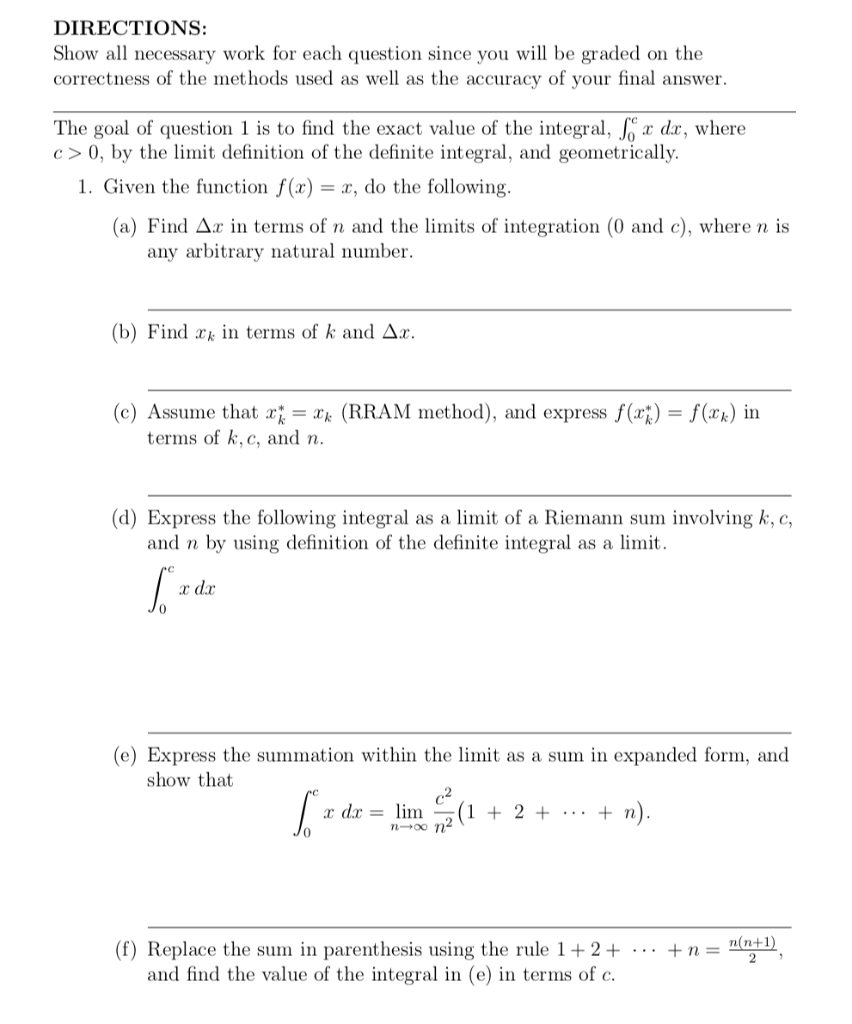 Solved G Use The Result Of Question 1 To Find The Value Chegg Com