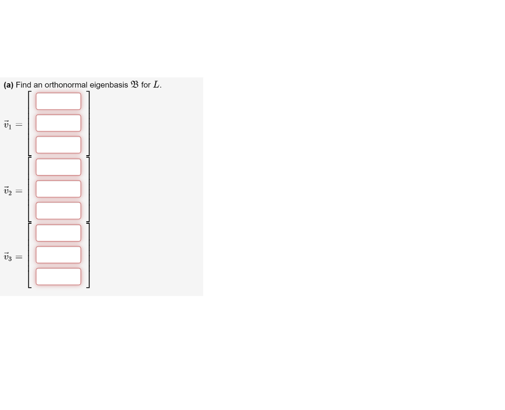 Solved 1 Point Let L From R3 To Ir3 Be The Reflection A Chegg Com