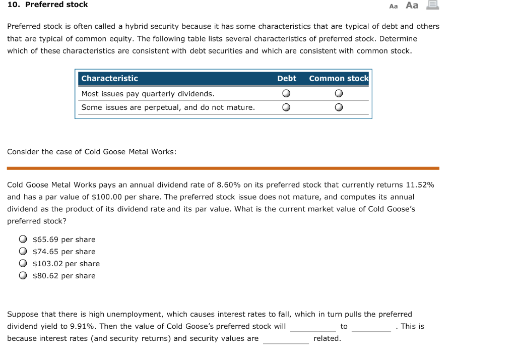 How Does Preferred Stock Work?