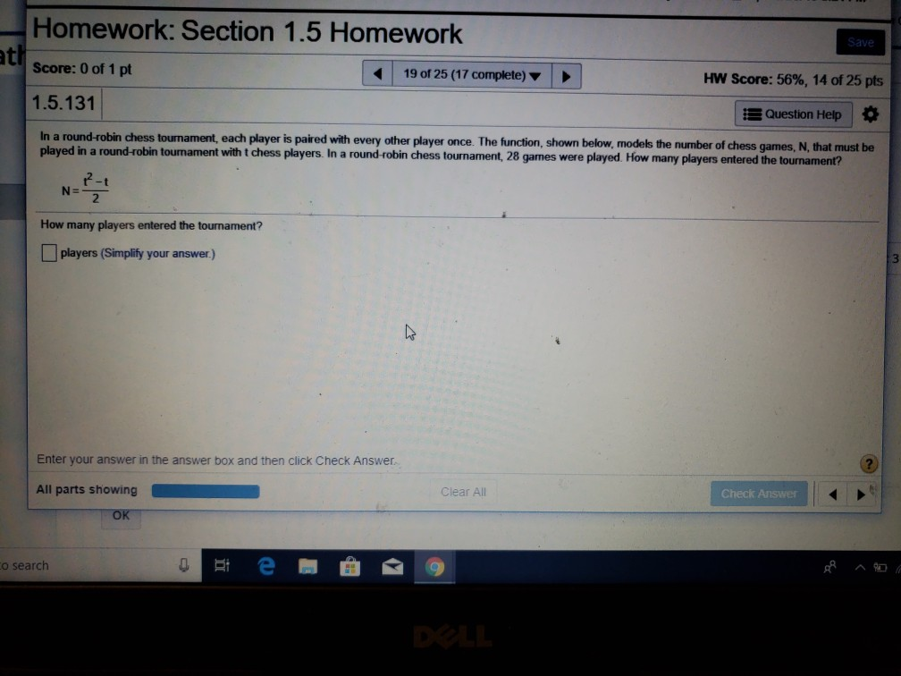 Solved Homework: Section Score: 0 Of 1 Pt 1.5.133 1.5 | Chegg.com