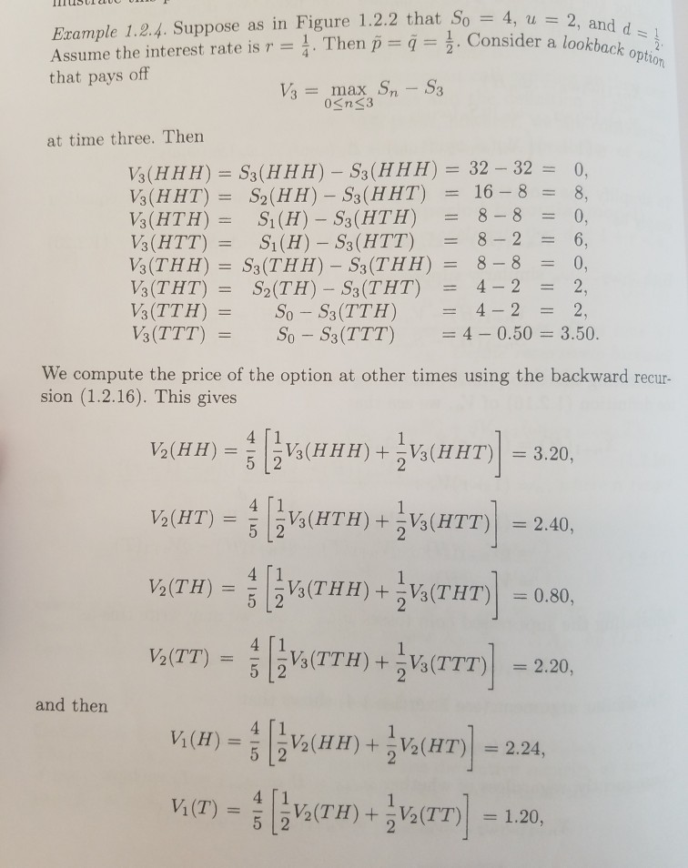 Solved Ezample 12 4 Suppose As In Figure 1 2 2 That So Chegg Com