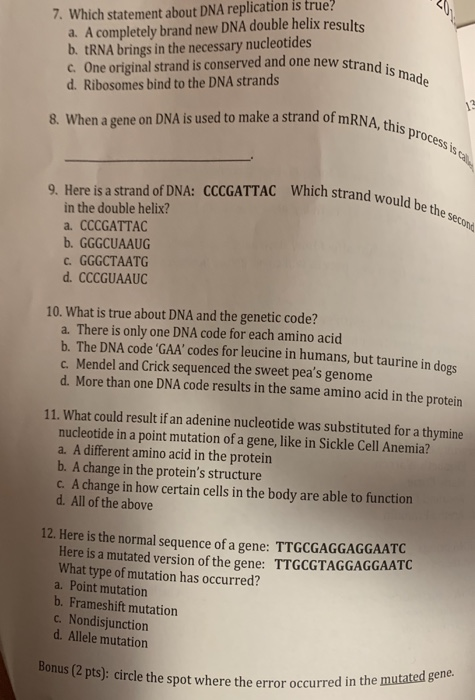 double helix code