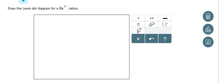 How to draw the Be2+ Lewis Dot Structure. 