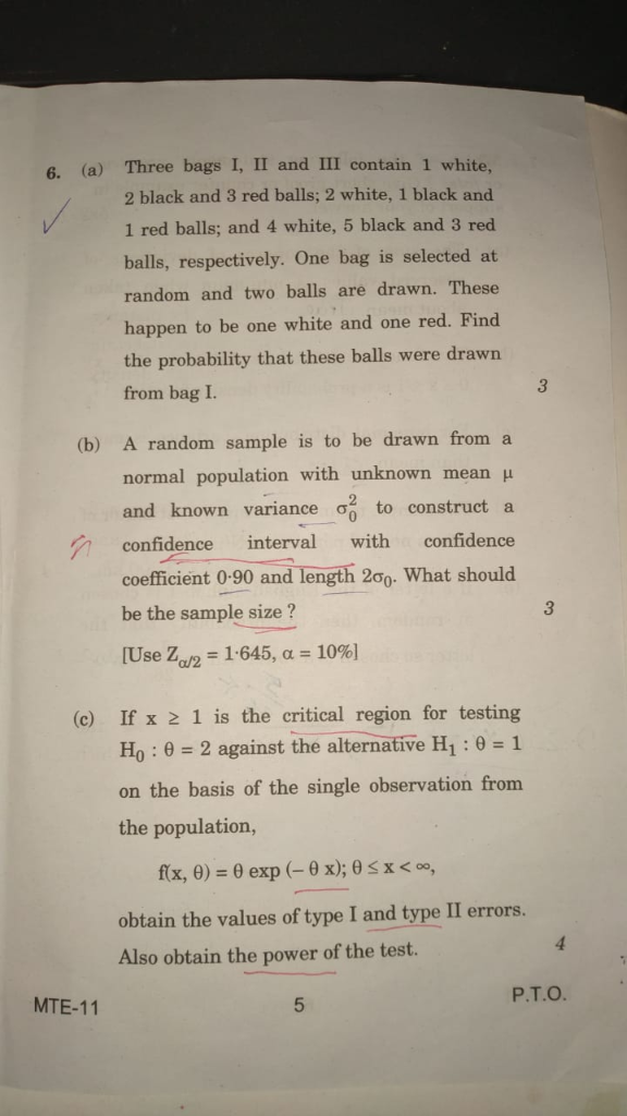 All Solved: From Exam Last Need Questions Year Paper.I ... Are