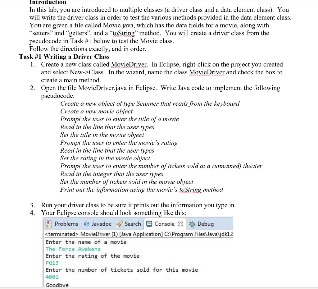 Solved Introduction In this lab, you are introduced to  Chegg.com