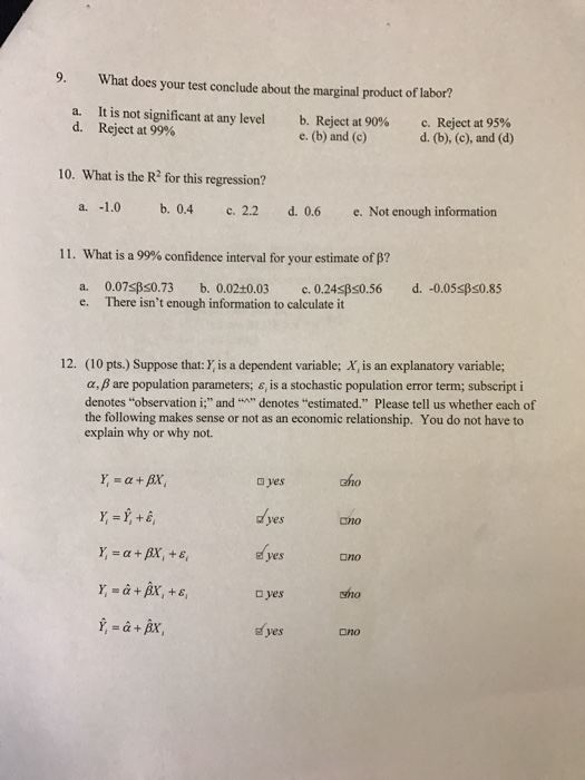 Solved For Questions 4 11 Suppose We Have Observations O Chegg Com