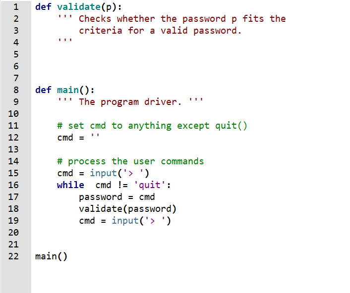 c program for password checking