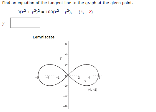 Solved Find An Equation Of The Tangent Line To The Graph At Chegg Com