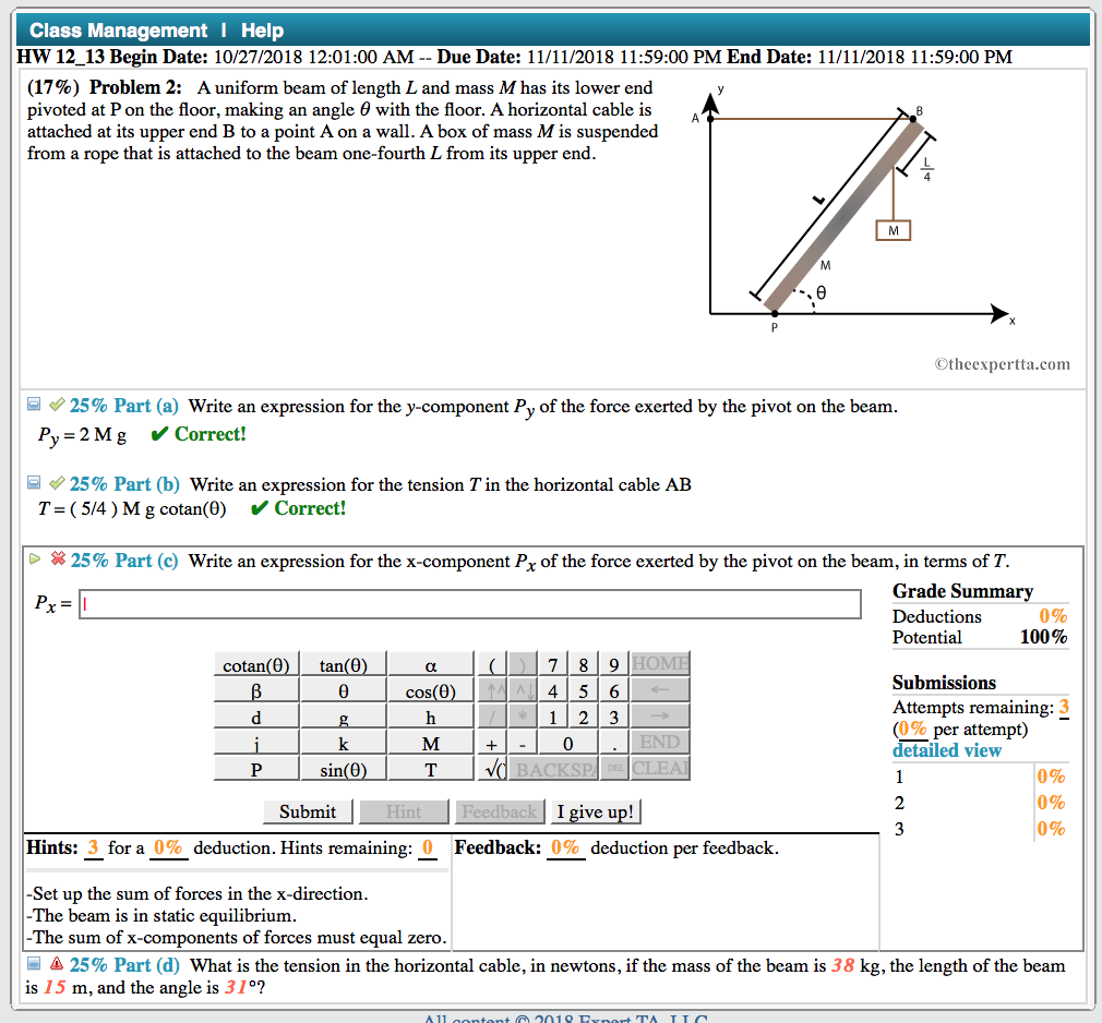 Solved Class Management Help Hw 12 13 Begin Date 10 27 2 Chegg Com