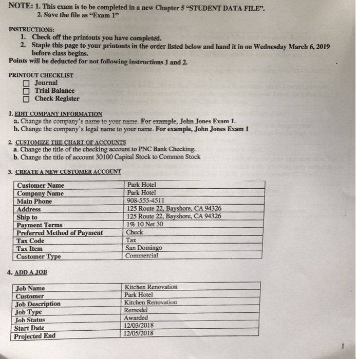 Has To Be Completed In Quickbooks Attach Pdfs To P Chegg Com