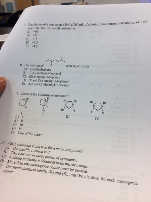 Solved If A Solution Of A Compound 30 0 G 100 Ml Of Solu Chegg Com