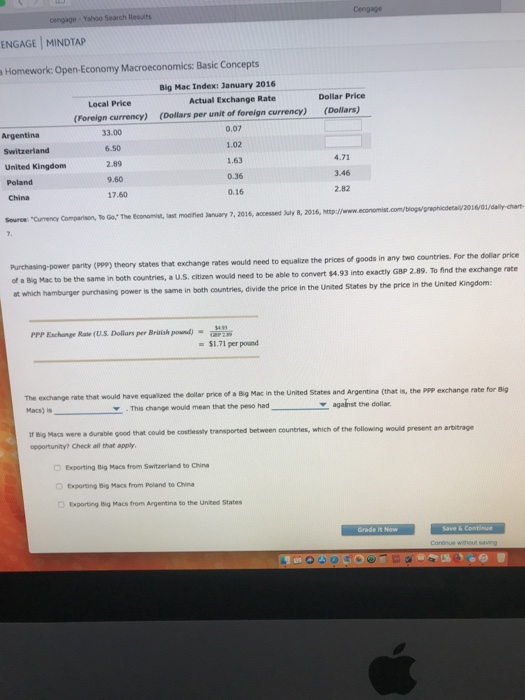 Solved Cengage Yahoo Search Resuits Engage Mindtap Ahomew - 