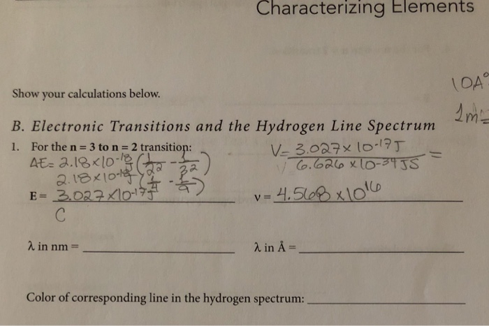 Solved Characterizing Elements L Oa Show Your Calculation Chegg Com