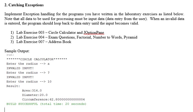 Solved Lab 3 Joptionpane Import Javax Swing Joptionpa