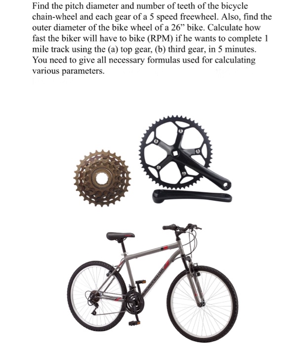 bicycle chain wheel