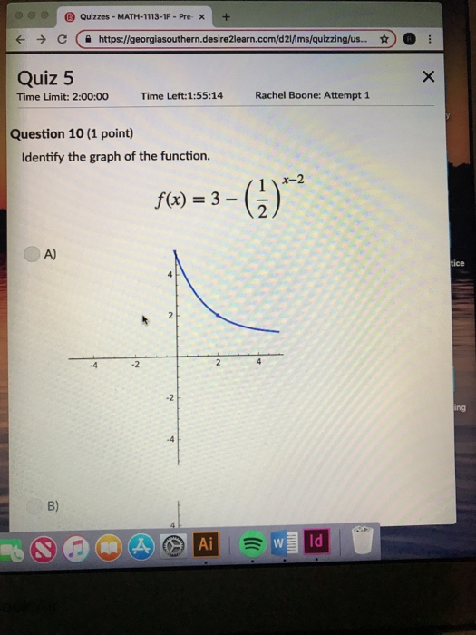 Solved Quizzes Math 1113 1f Pre X Chttpsgeorgiasou