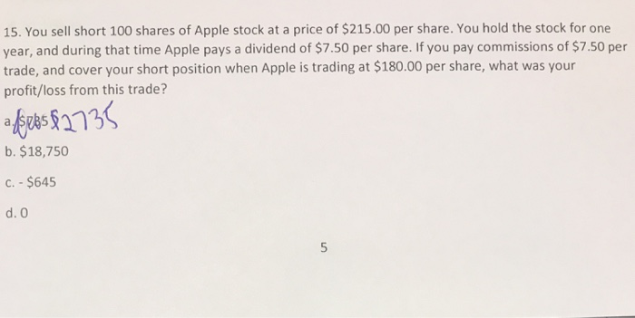 should you sell apple stock