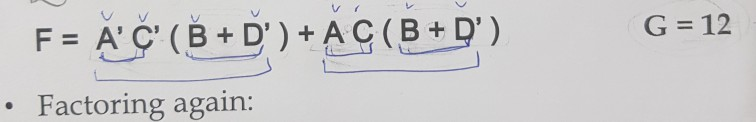 G 12 Factoring again: