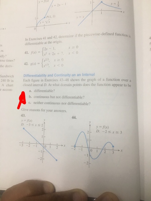 Solved Y21 T Apo Va In Exercises 41 And 42 Determine If Chegg Com